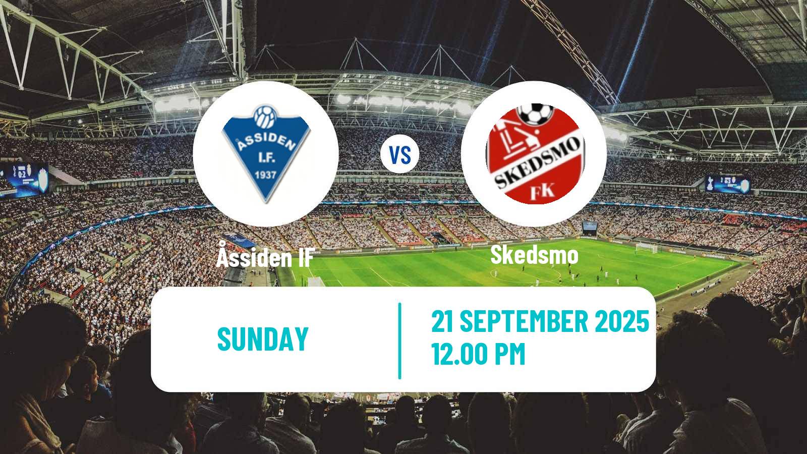 Football Norwegian Division 3 - Group 3 Åssiden - Skedsmo