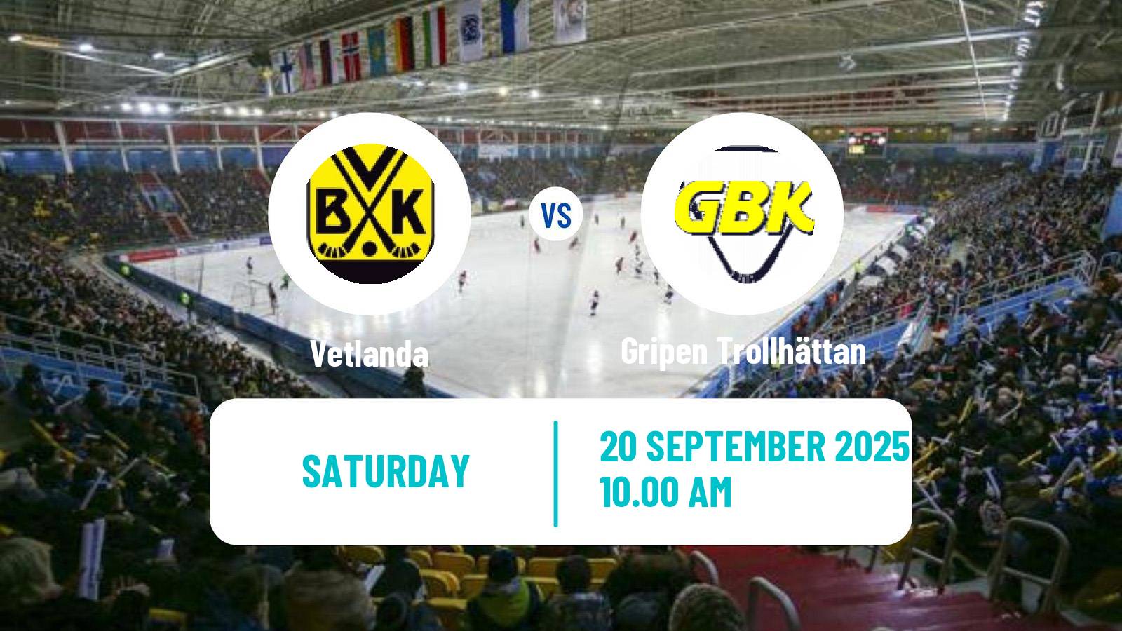 Bandy Svenska Cupen Bandy Vetlanda - Gripen Trollhättan