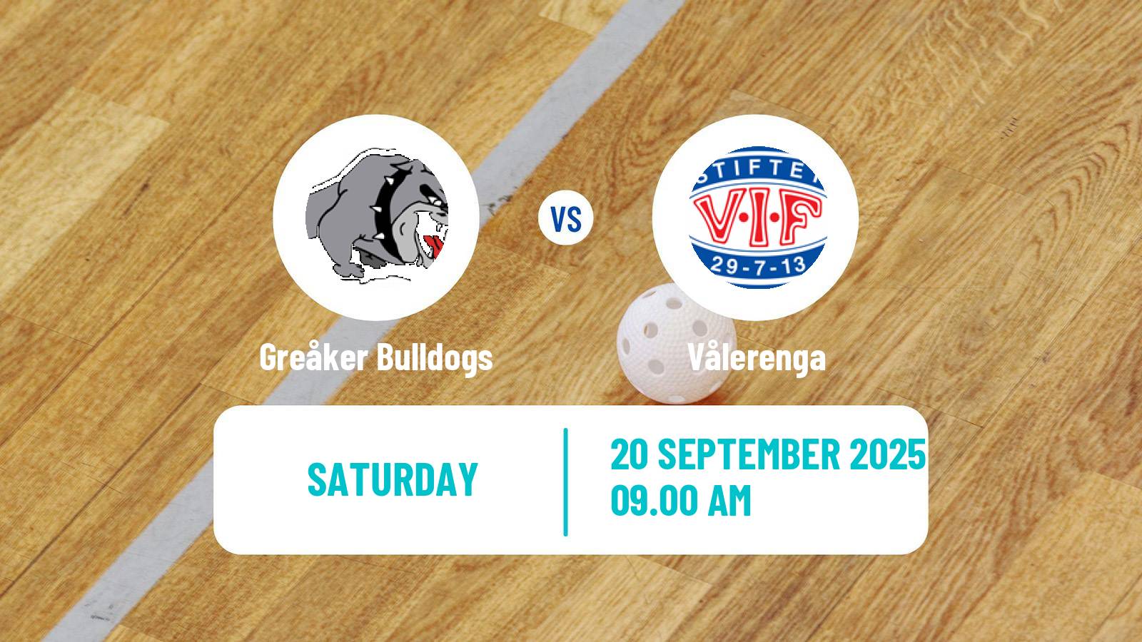 Floorball Norwegian Eliteserien Floorball Greåker Bulldogs - Vålerenga