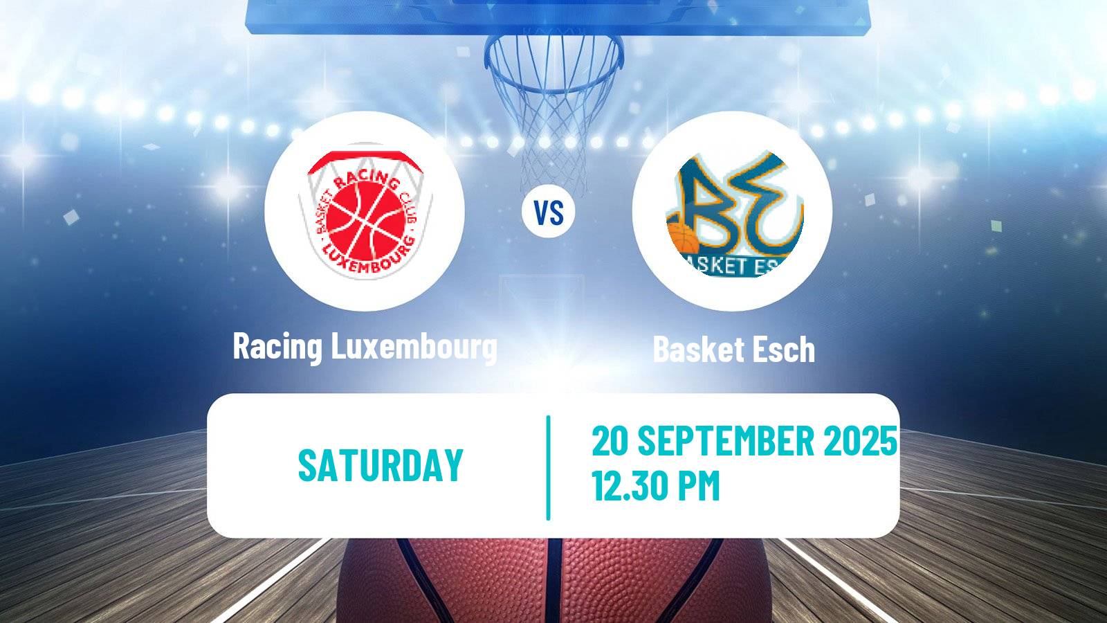 Basketball Luxembourg LBBL Basketball Racing Luxembourg - Esch