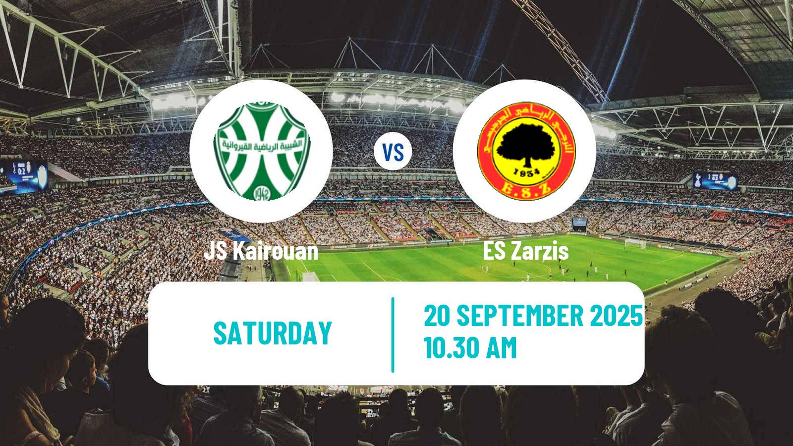 Football Tunisian Ligue Professionnelle 1 JS Kairouan - Zarzis
