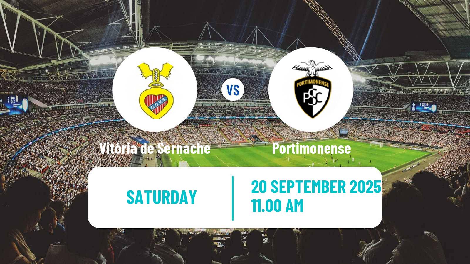 Football Taça de Portugal Vitória de Sernache - Portimonense