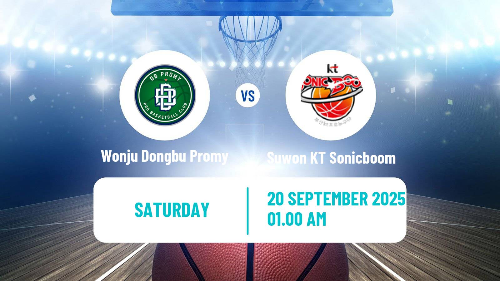 Basketball KBL Cup Wonju Dongbu Promy - Suwon KT Sonicboom
