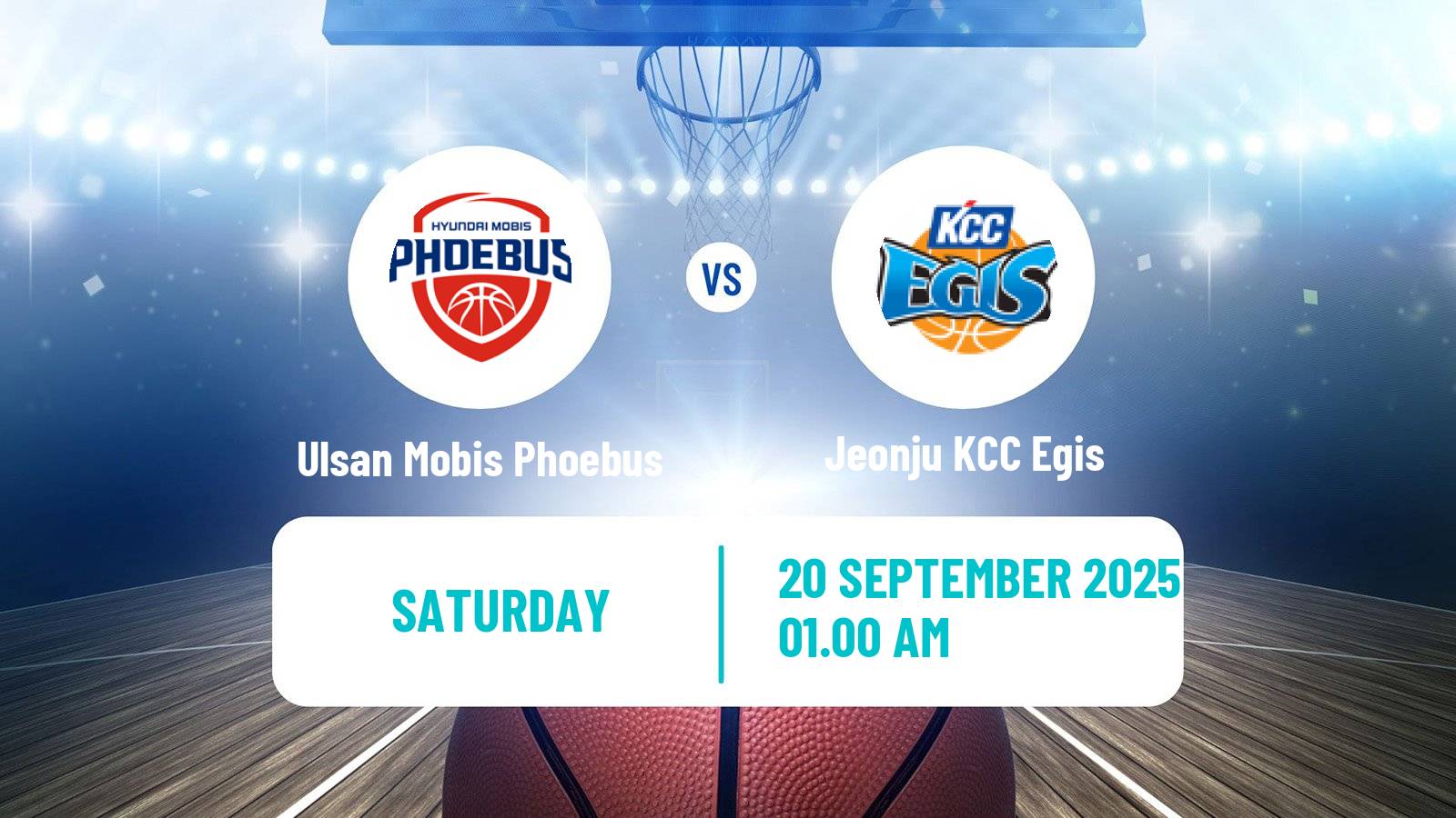 Basketball KBL Cup Ulsan Mobis Phoebus - Jeonju KCC Egis