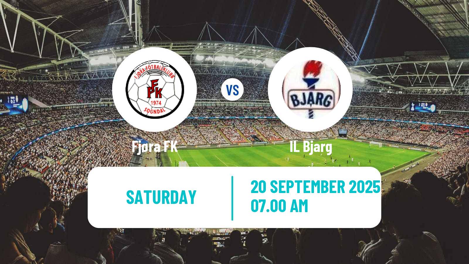 Football Norwegian Division 3 - Group 4 Fjøra - Bjarg