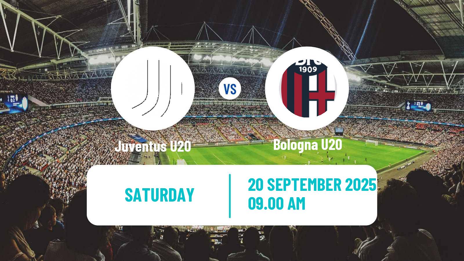 Football Italian Primavera 1 Juventus U20 - Bologna U20