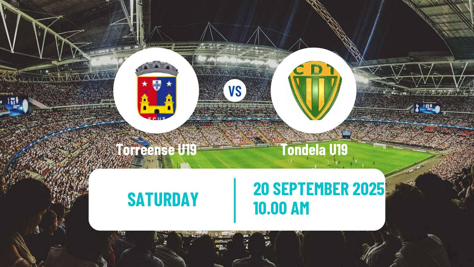 Football Portuguese Campeonato Nacional U19 Torreense U19 - Tondela U19