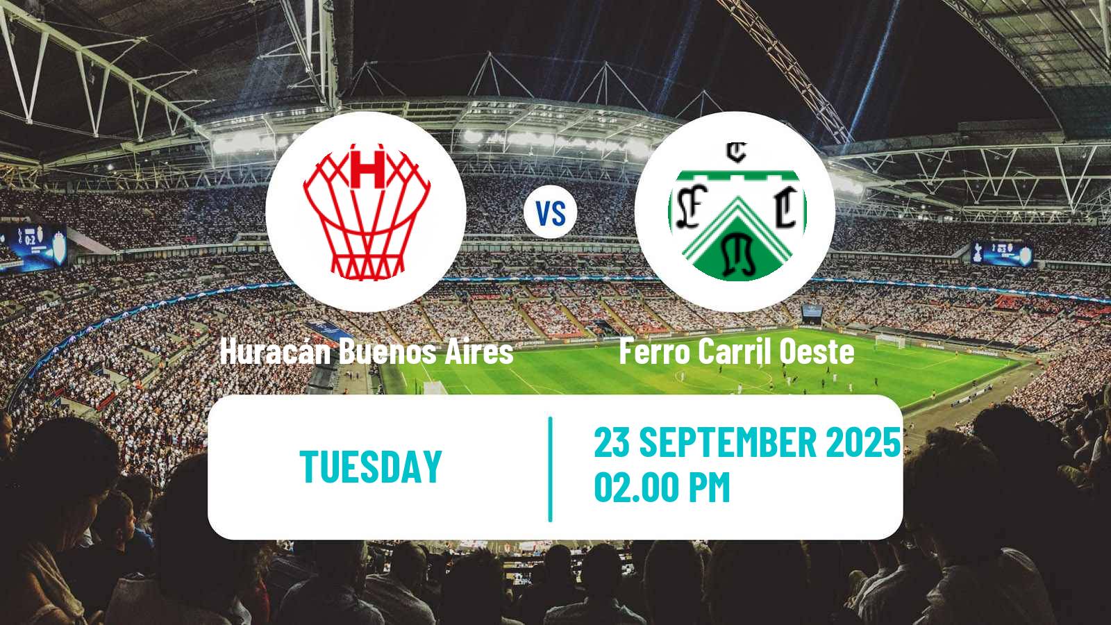 Football Argentinian Primera A Women Huracán Buenos Aires - Ferro Carril Oeste