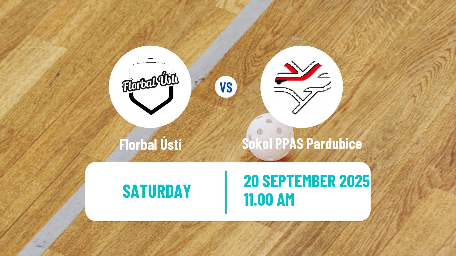 Floorball Czech Superliga Floorball Florbal Ústí - Sokol PPAS Pardubice