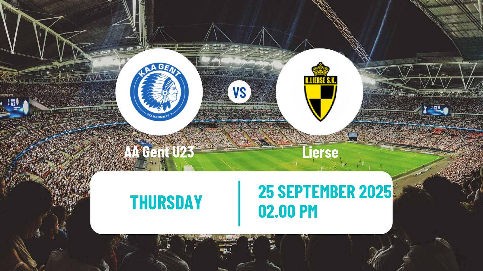 Football Belgian Сhallenger Pro League Gent U23 - Lierse