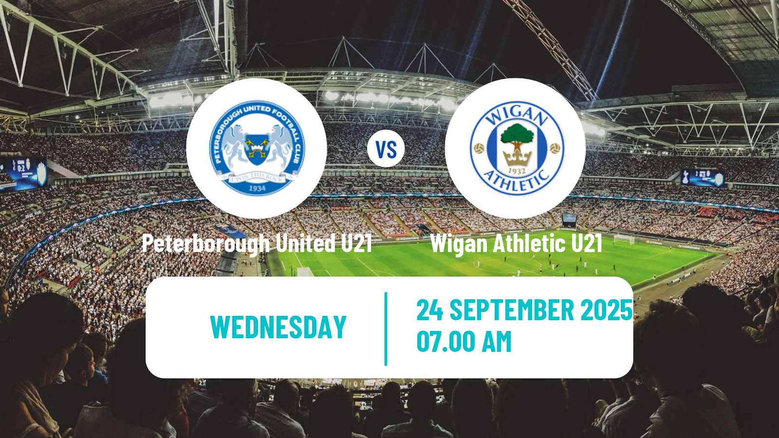 Football English Professional Development League Peterborough United U21 - Wigan Athletic U21