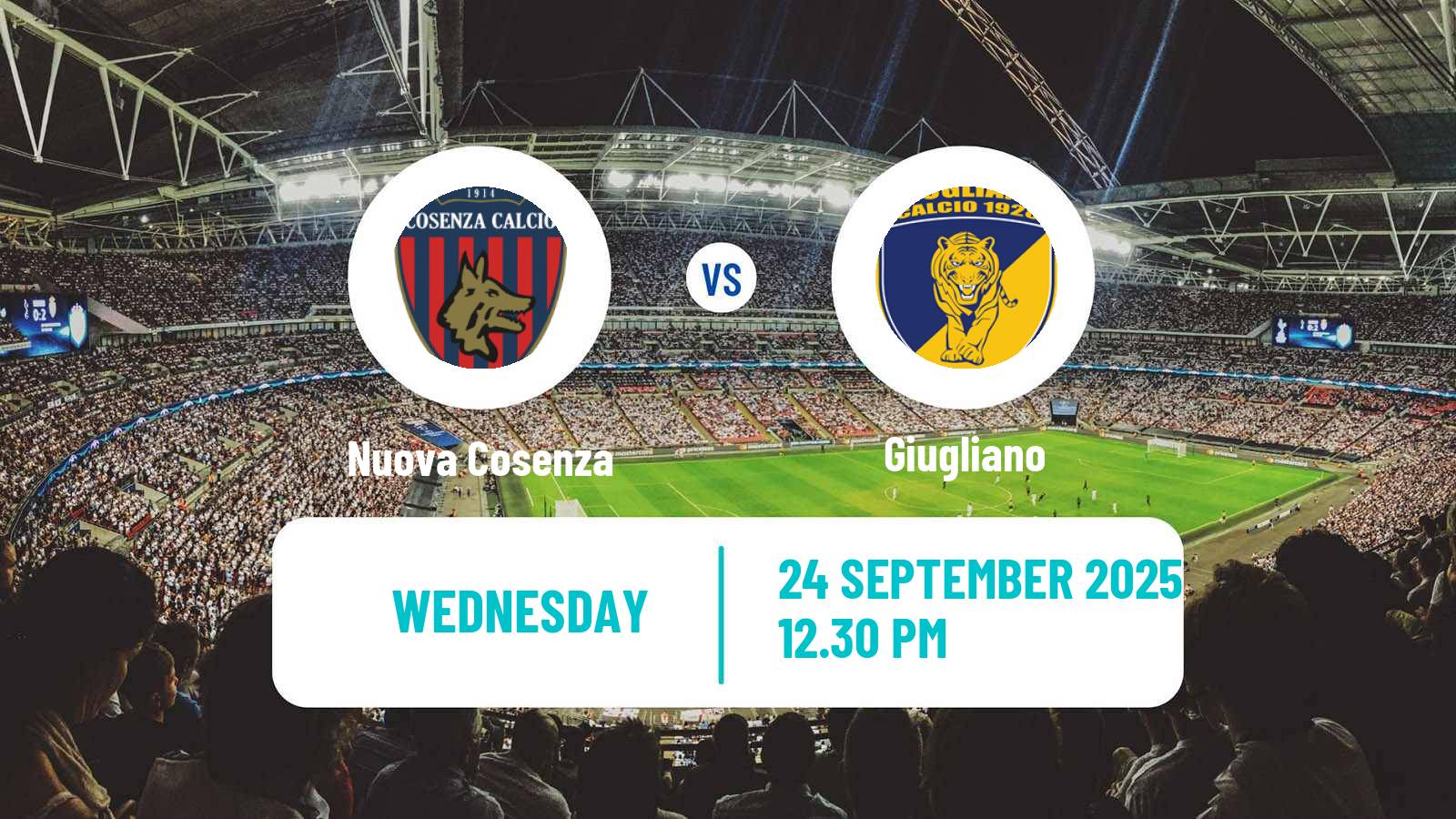 Football Italian Serie C Group C Nuova Cosenza - Giugliano