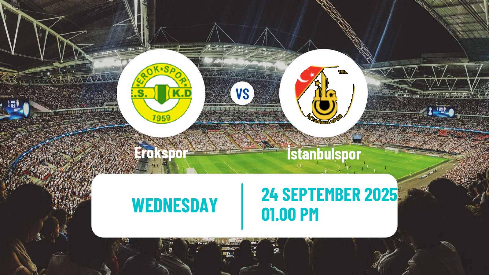 Football Turkish First League Erokspor - İstanbulspor