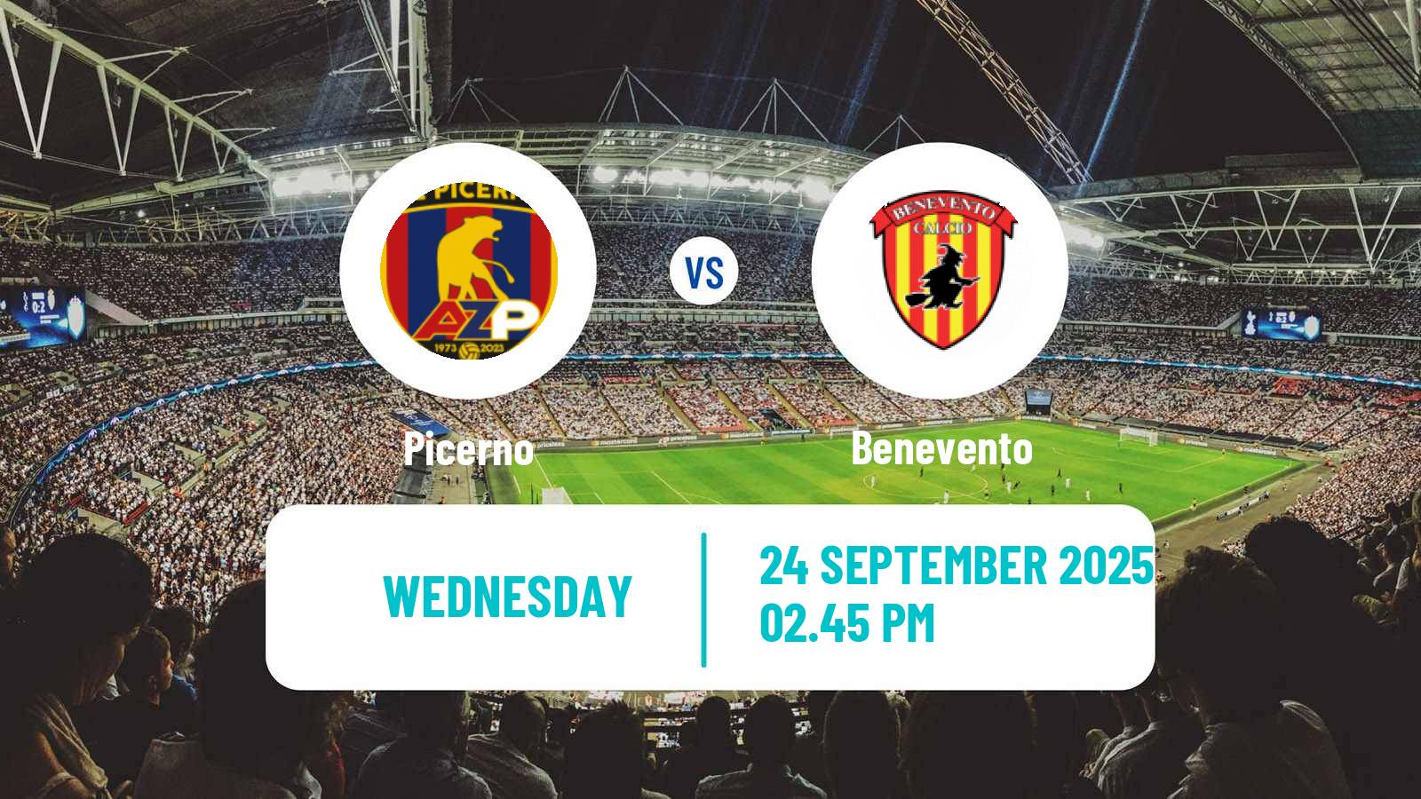 Football Italian Serie C Group C Picerno - Benevento