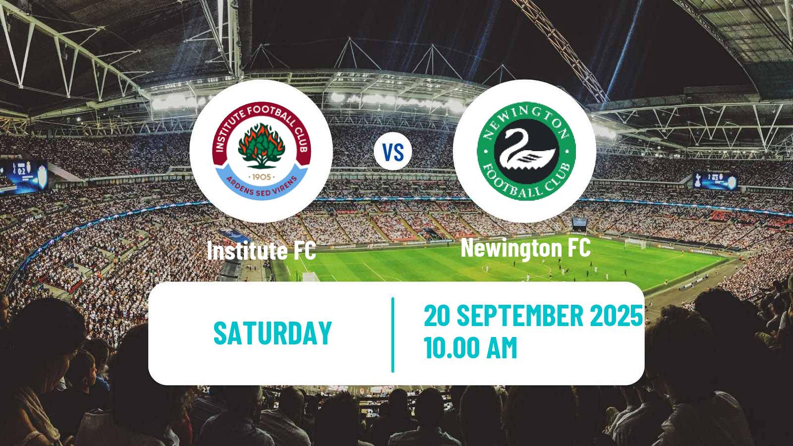 Football Northern Irish Championship Institute FC - Newington