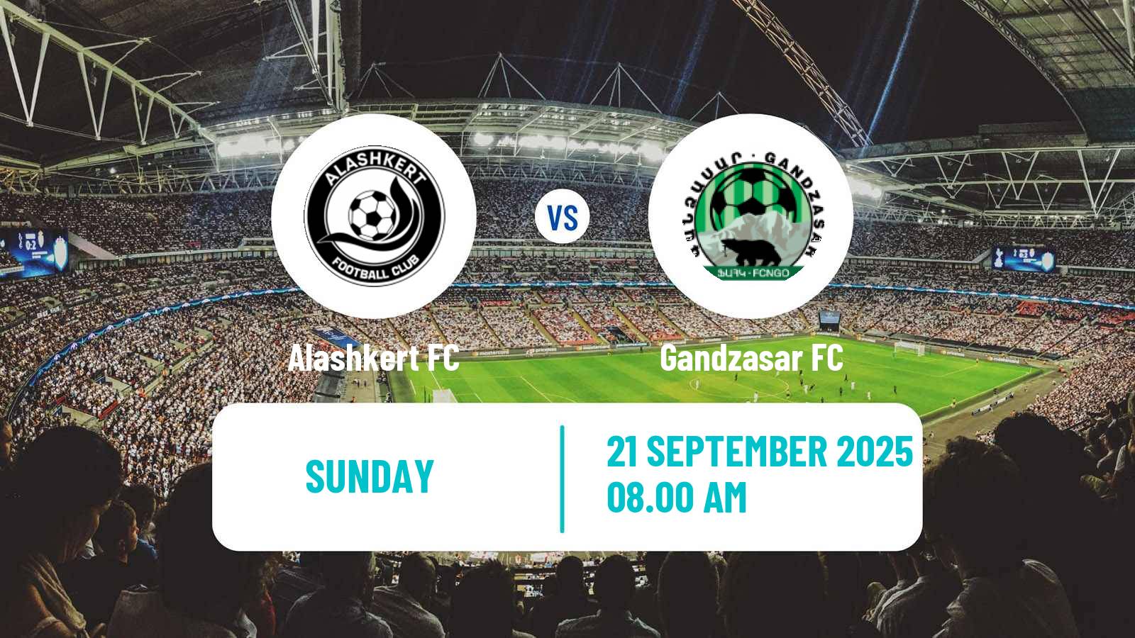 Football Armenian Premier League Alashkert - Gandzasar