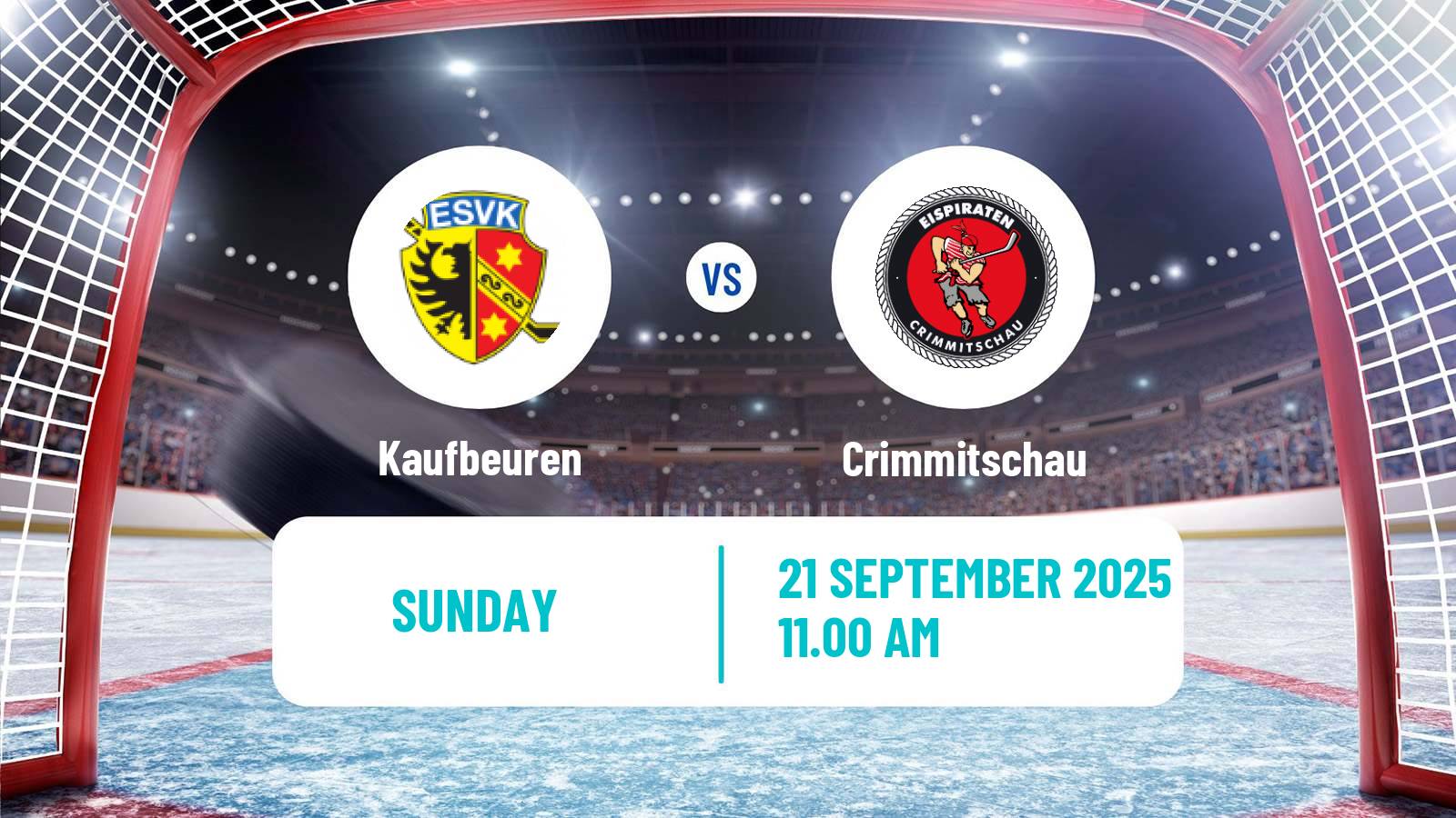 Hockey German DEL2 Kaufbeuren - Crimmitschau