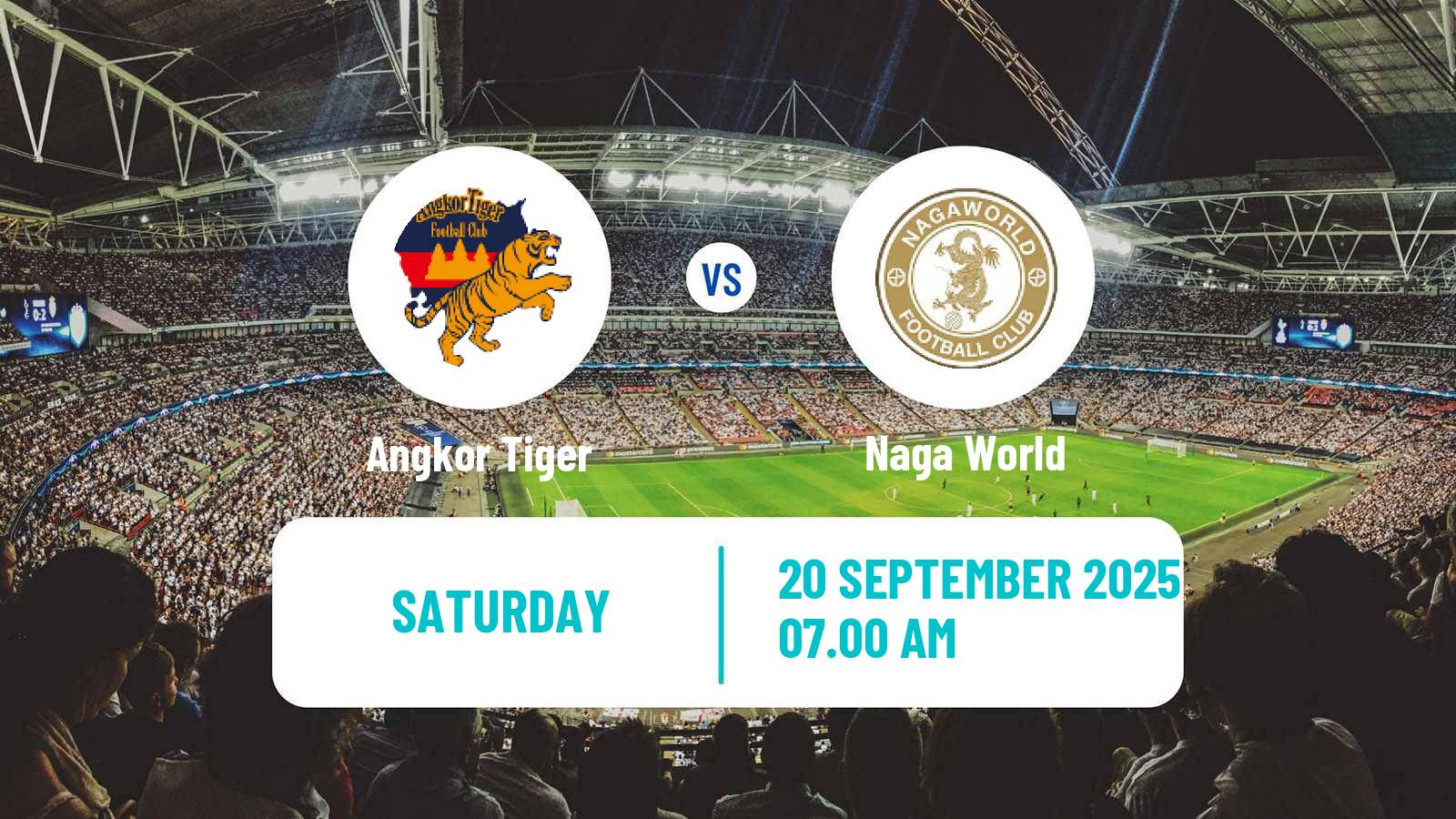 Football Cambodian CPL Angkor Tiger - Naga World