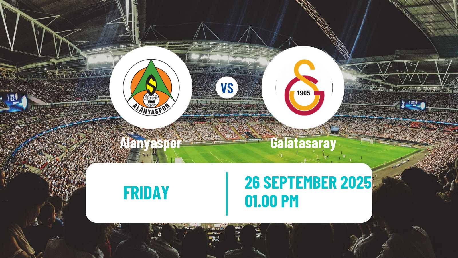 Football Turkish Super League Alanyaspor - Galatasaray
