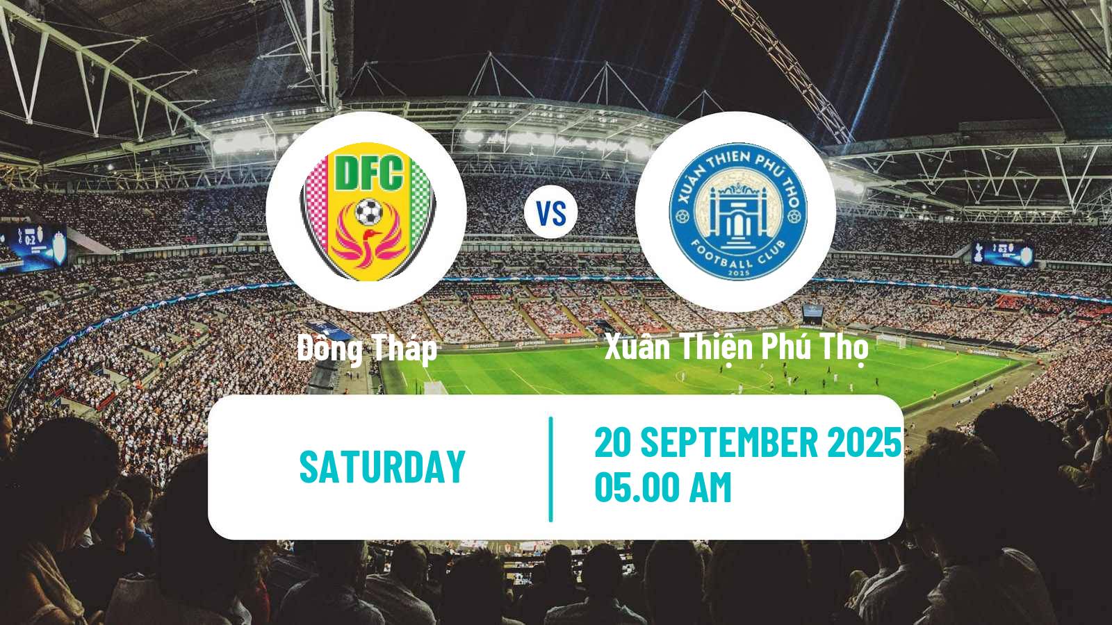 Football Vietnamese V League 2 Đồng Tháp - Xuân Thiện Phú Thọ