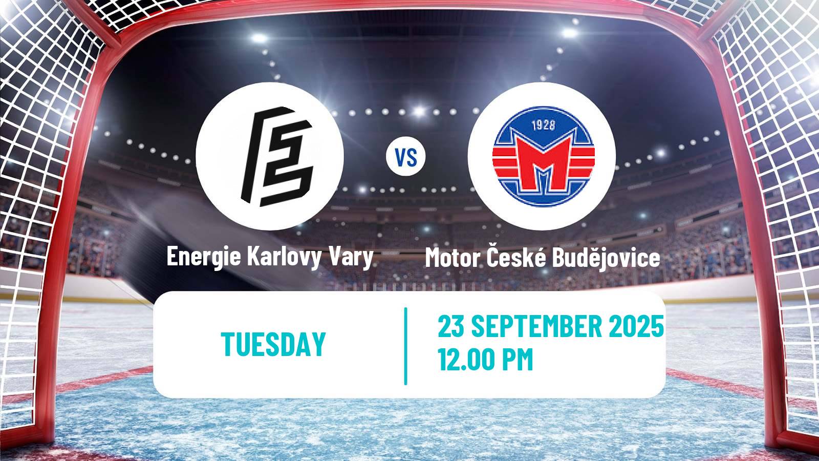 Hockey Czech Extraliga Energie Karlovy Vary - Motor České Budějovice