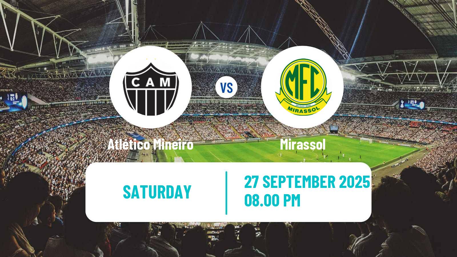 Football Brazilian Serie A Atlético Mineiro - Mirassol