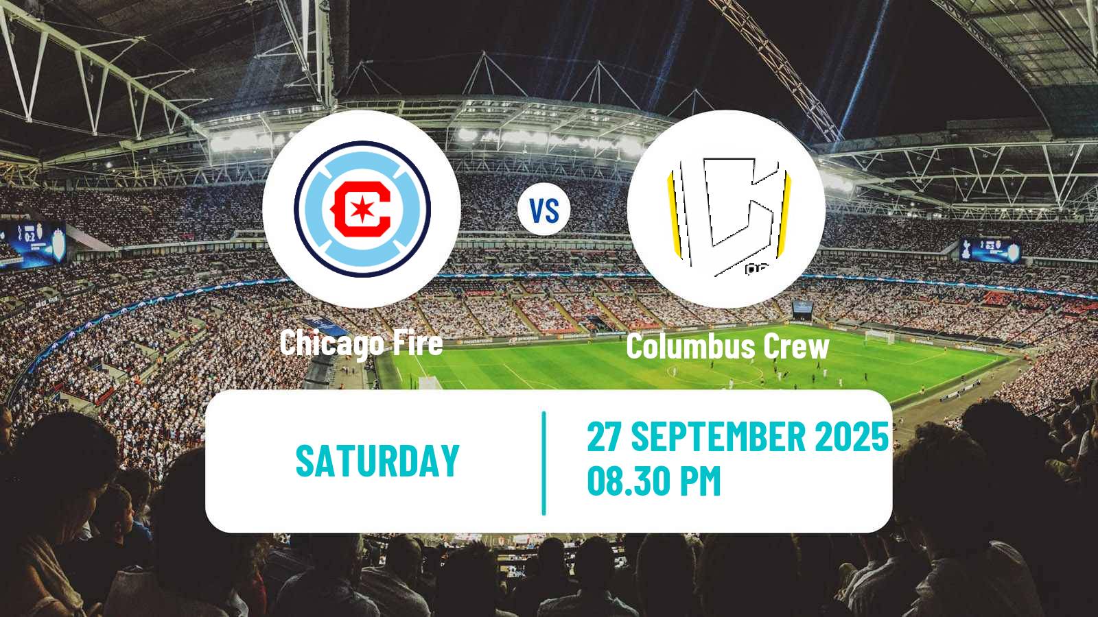 Football MLS Chicago Fire - Columbus Crew