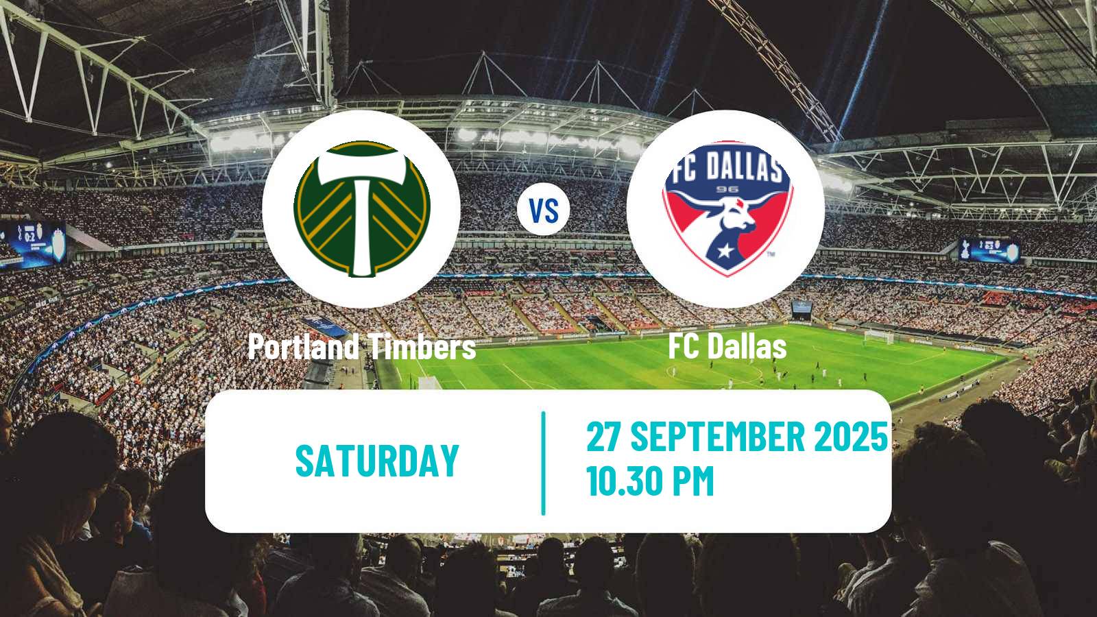 Football MLS Portland Timbers - FC Dallas