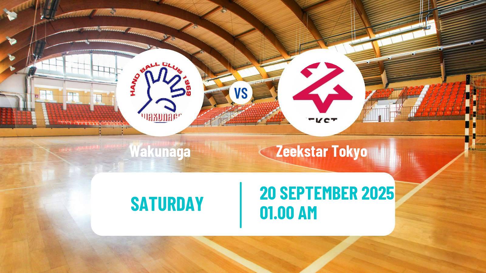 Handball Japan JHL Handball Wakunaga - Zeekstar Tokyo