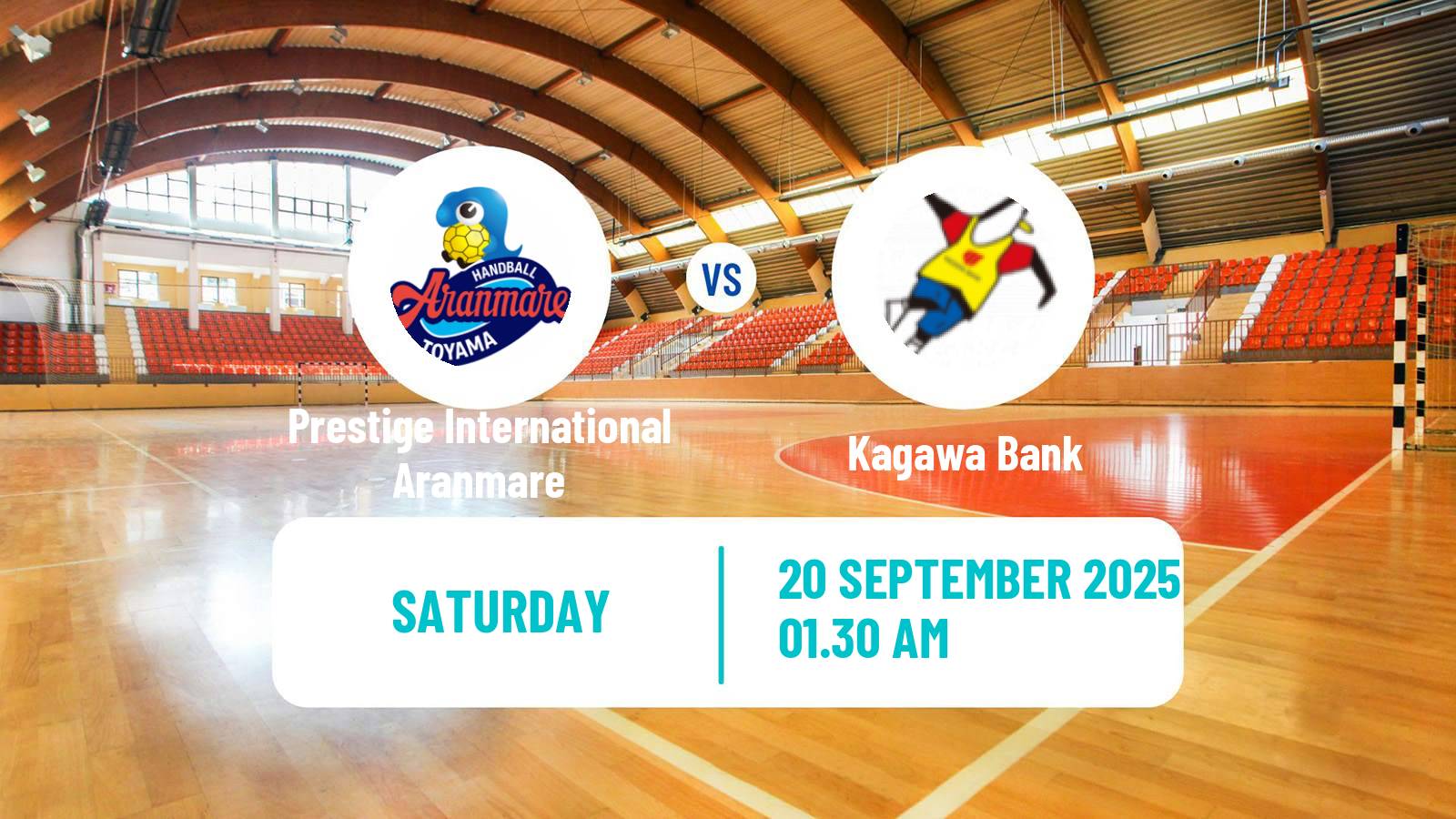 Handball Japan JHL Handball Women Prestige International Aranmare - Kagawa Bank