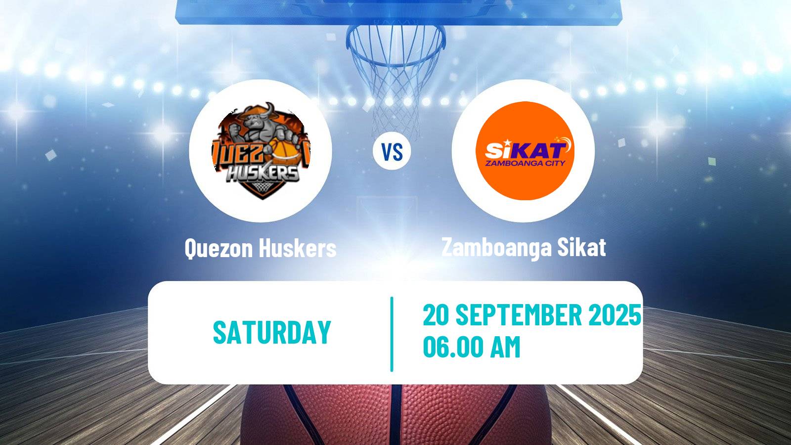 Basketball Philippines MBPL  Quezon Huskers - Zamboanga Sikat