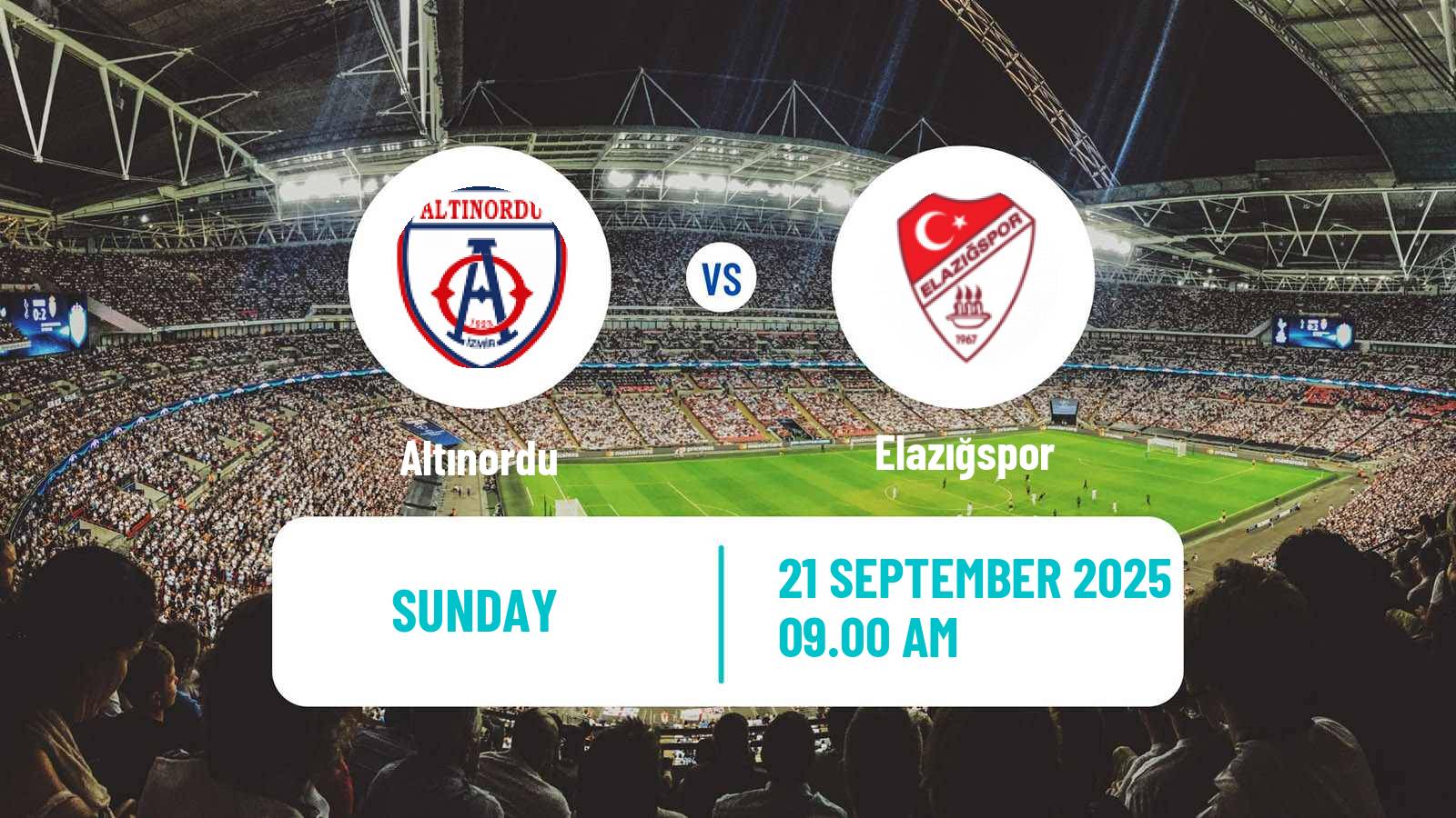 Football Turkish Second League White Group Altınordu - Elazığspor