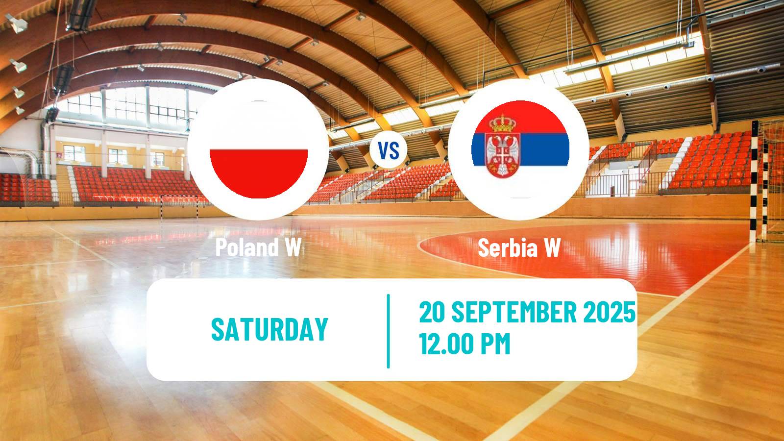 Handball Friendly International Handball Women Poland W - Serbia W
