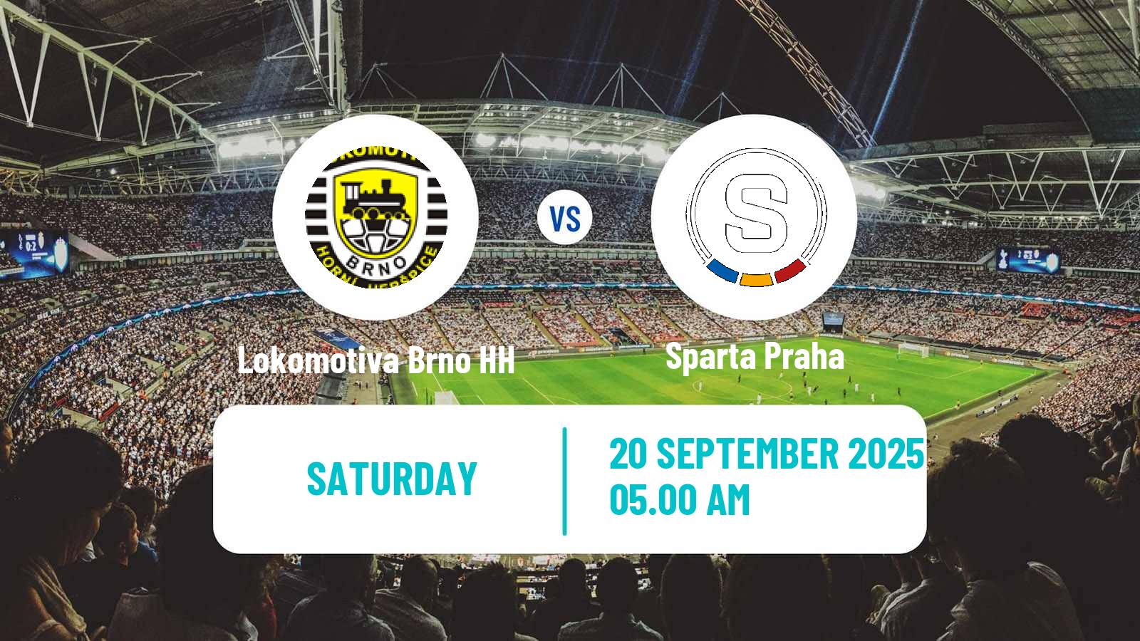 Football Czech 1 Liga Women Lokomotiva Brno HH - Sparta Praha