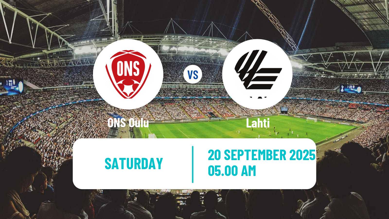 Football Finnish Ykkonen Women ONS Oulu - Lahti