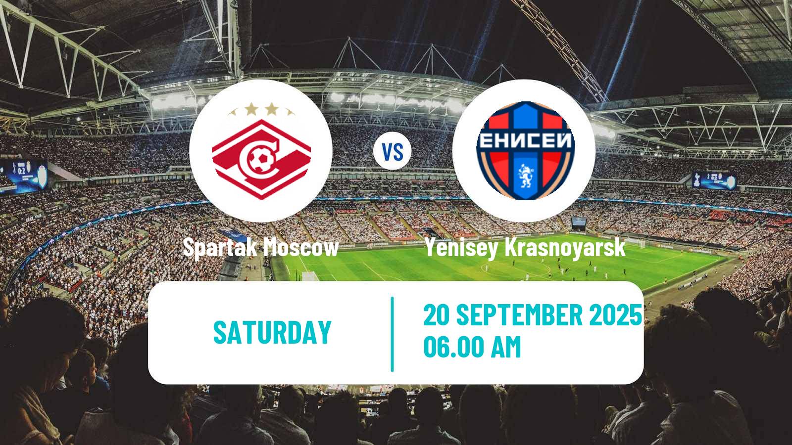Football Russian Supreme Division Women Spartak Moscow - Yenisey Krasnoyarsk