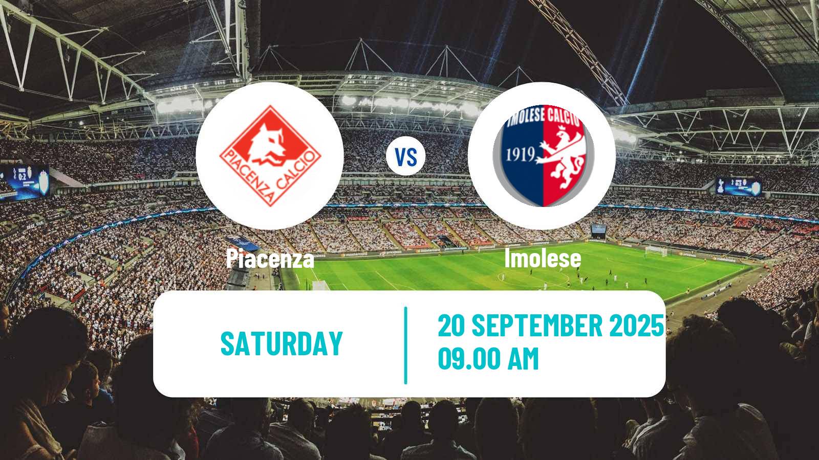 Football Italian Serie D - Group D Piacenza - Imolese