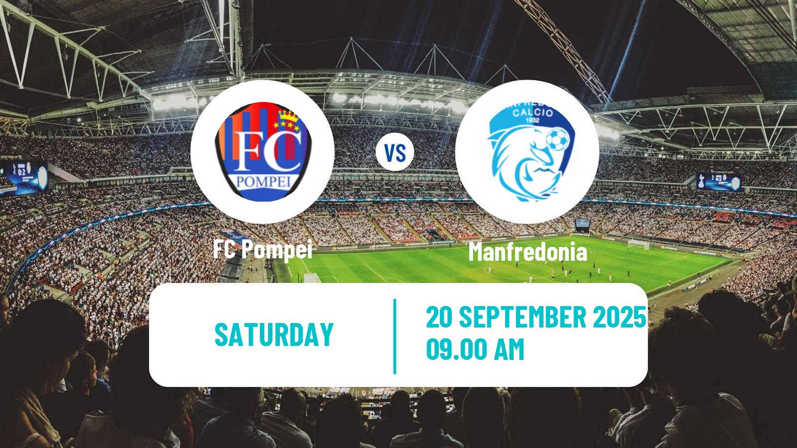 Football Italian Serie D - Group H Pompei - Manfredonia