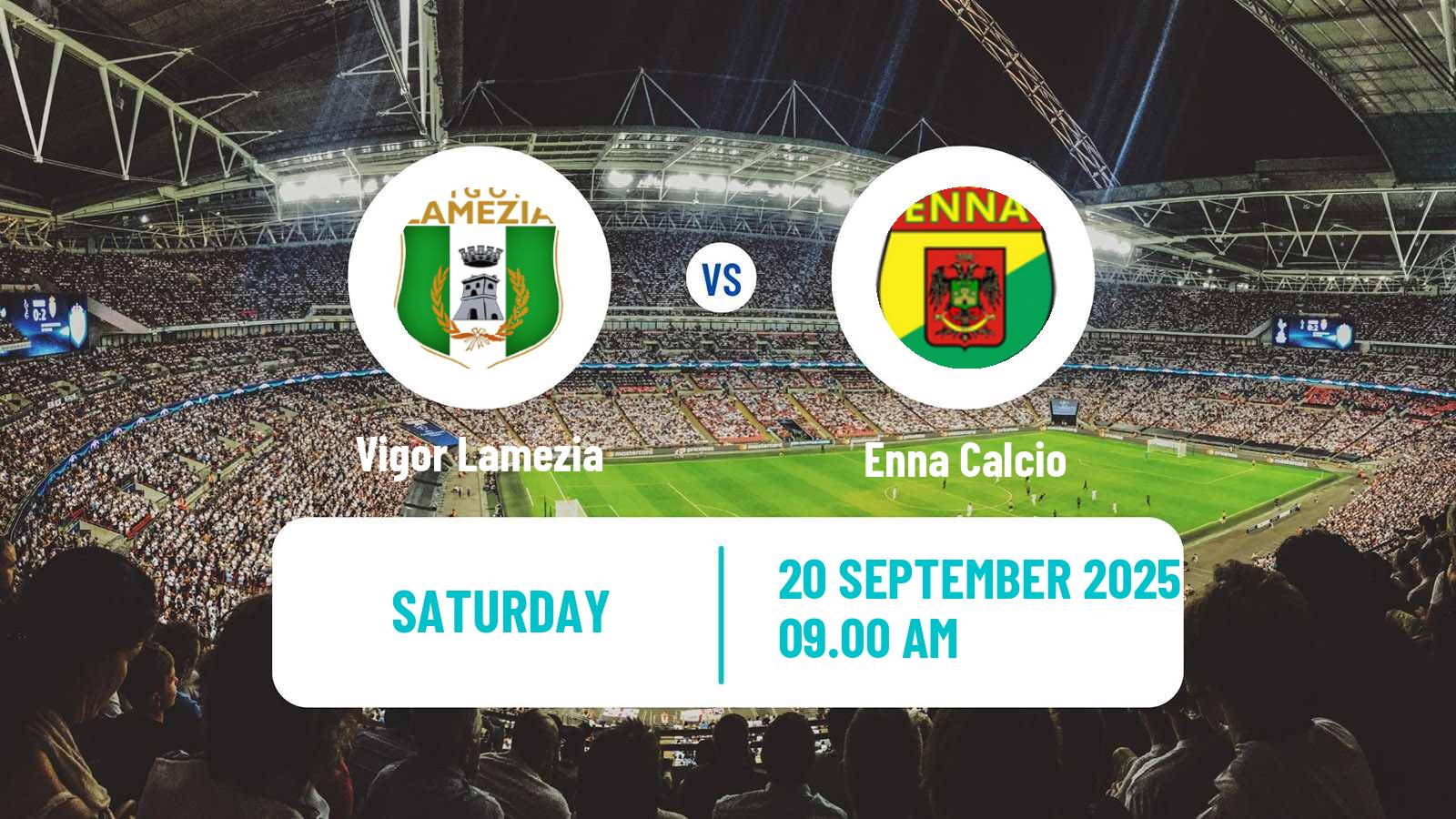 Football Italian Serie D - Group I Vigor Lamezia - Enna