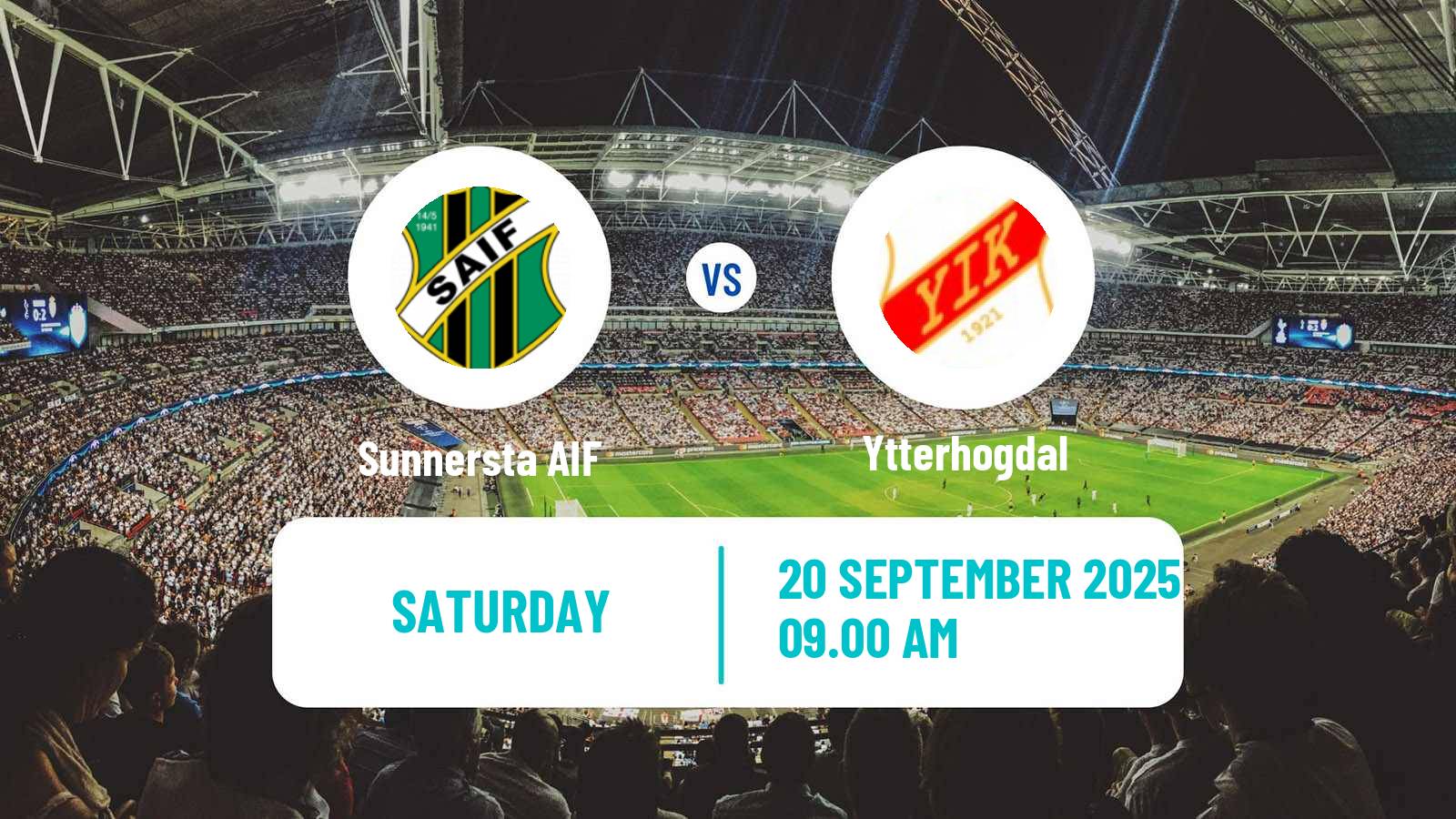Football Swedish Division 2 - Norra Svealand Sunnersta AIF - Ytterhogdal