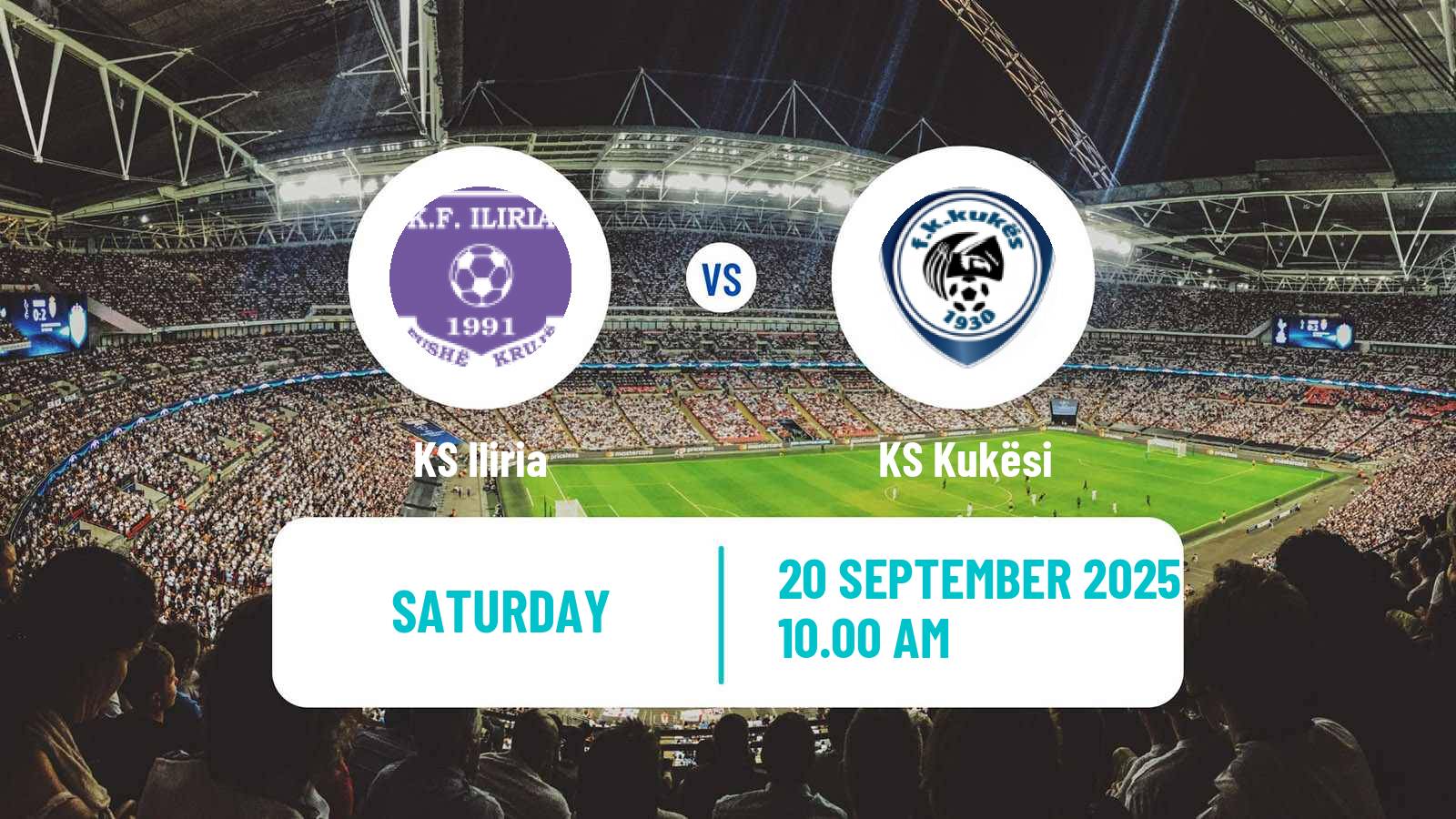 Football Albanian First Division Iliria - Kukësi