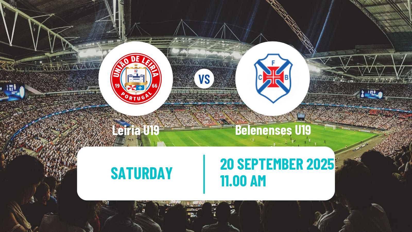 Football Portuguese Campeonato Nacional U19 Leiria U19 - Belenenses U19