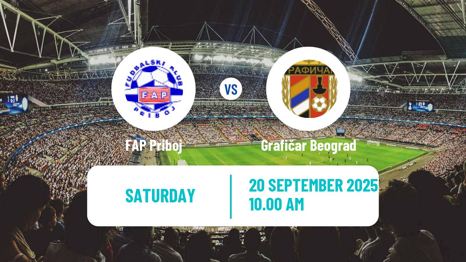 Football Serbian Prva Liga FAP Priboj - Grafičar Beograd