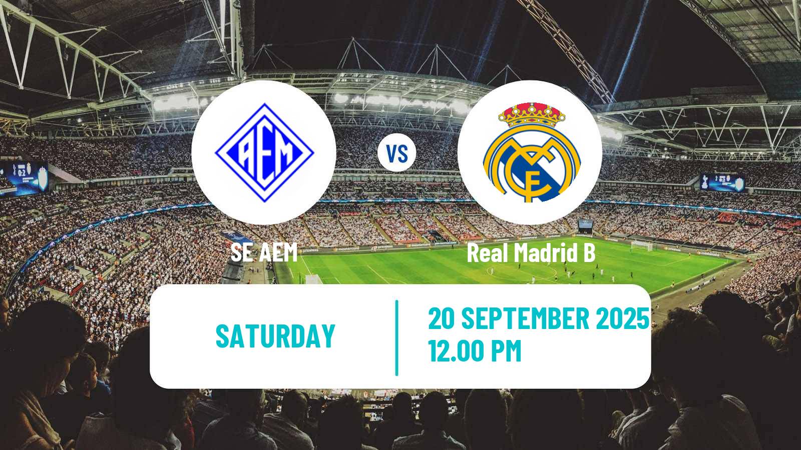 Football Spanish Primera Federacion Women SE AEM - Real Madrid B
