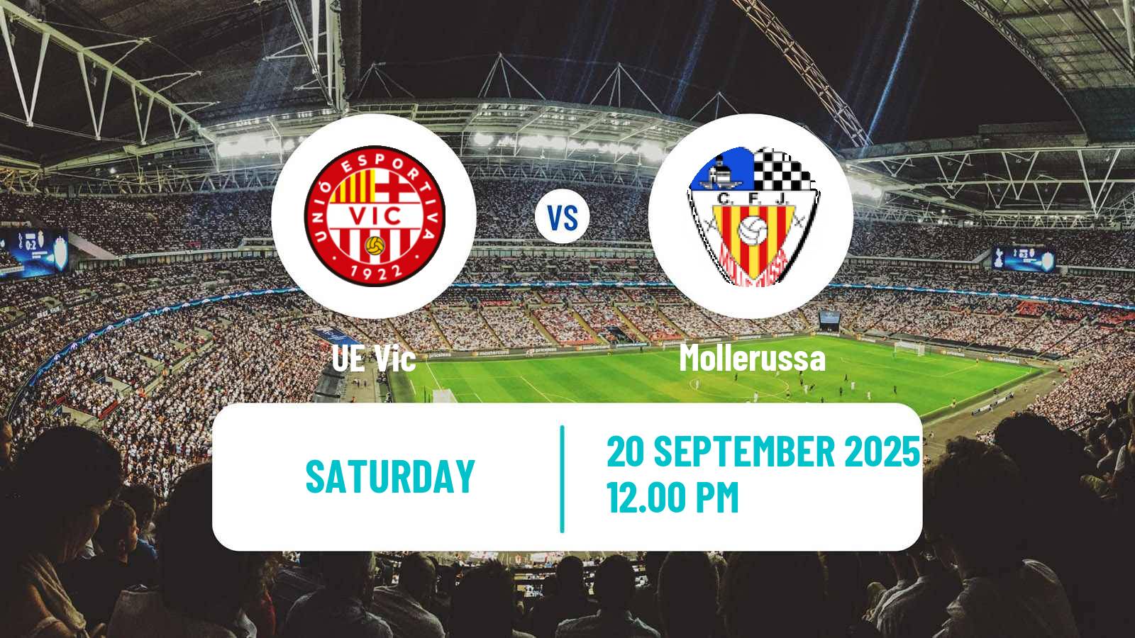 Football Spanish Tercera RFEF - Group 5 Vic - Mollerussa