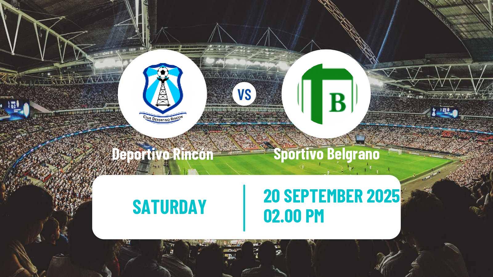 Football Argentinian Torneo Federal Deportivo Rincón - Sportivo Belgrano
