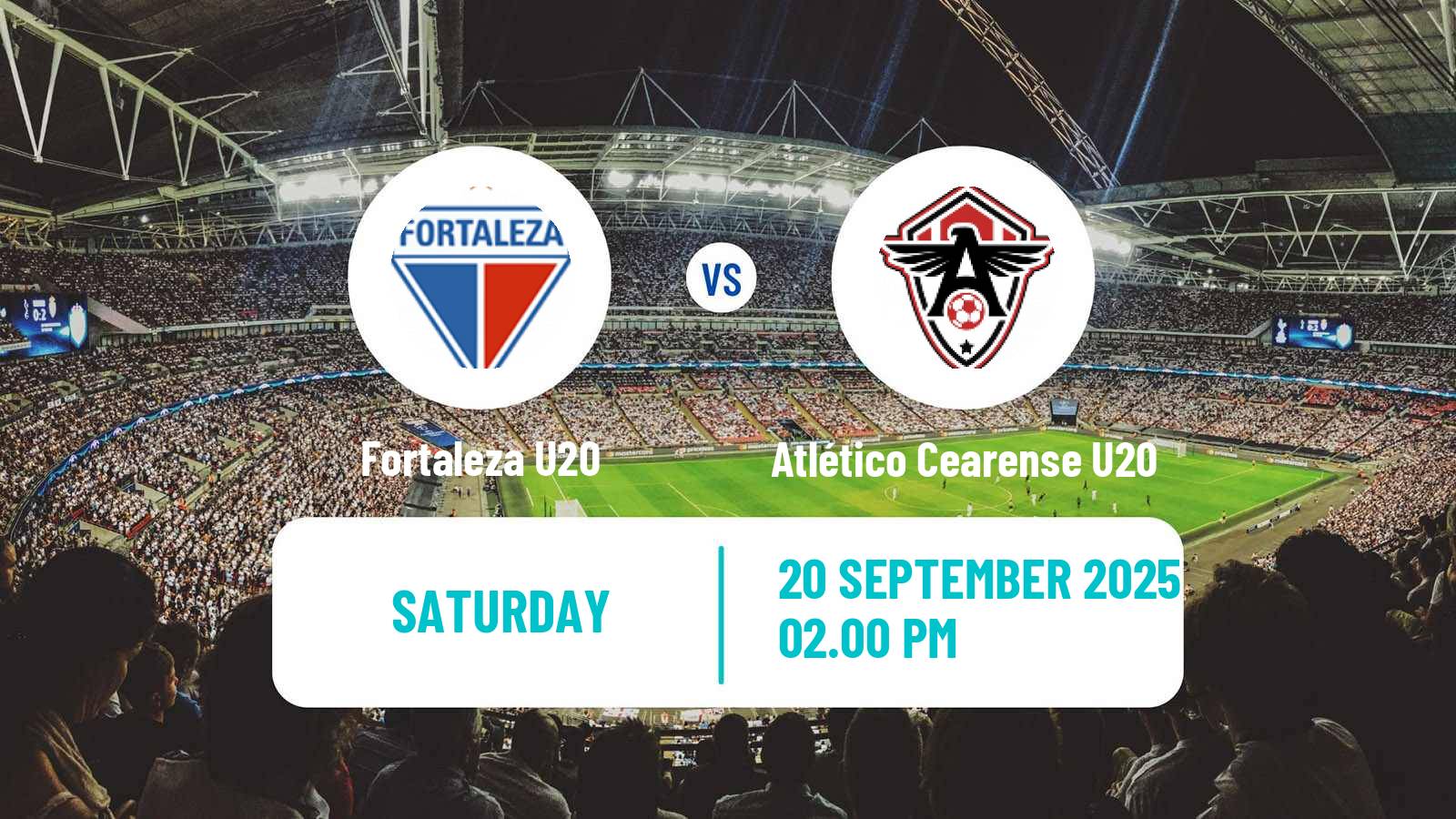 Football Brazilian Cearense U20 Fortaleza U20 - Atlético Cearense U20