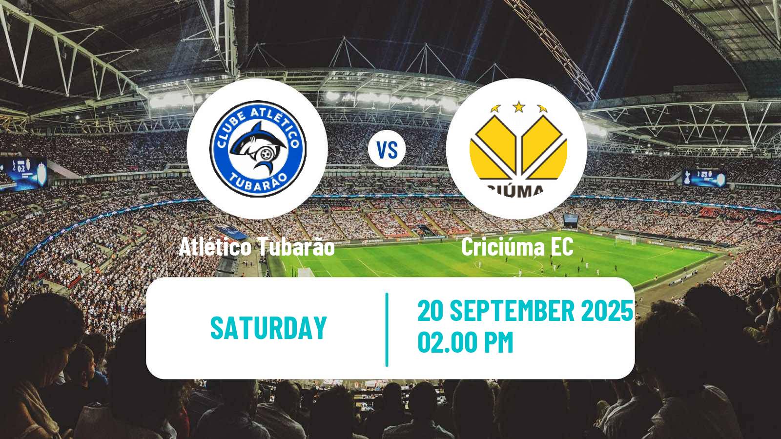 Football Brazilian Copa Santa Catarina Atlético Tubarão - Criciúma