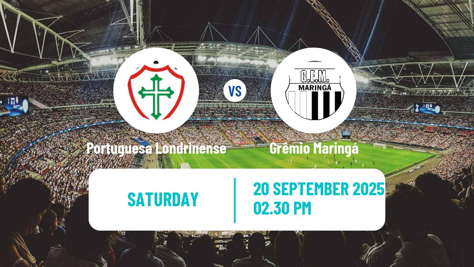 Football Brazilian Paranaense 3 Portuguesa Londrinense - Grêmio Maringá