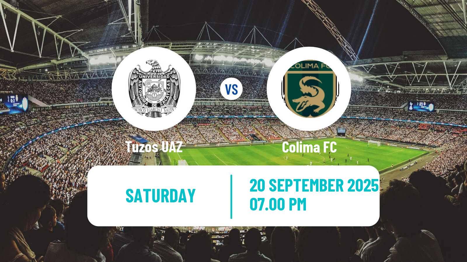 Football Mexican Liga Premier Serie A Tuzos UAZ - Colima